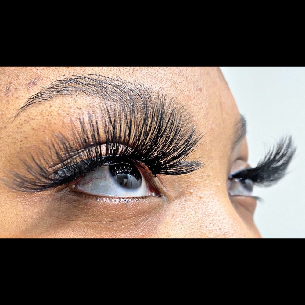 3D mink eyelashes (long)
